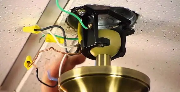 Ceiling fan wiring repair and electrical connection service in Charlotte, NC