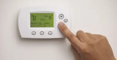 Digital thermostat installation with precise temperature programming in Charlotte, NC