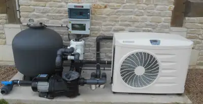 electric heater installation services with connected outdoor heating system equipment in Charlotte, NC
