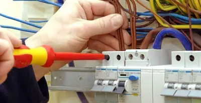 electrician services performing professional electrical panel wiring and connections in Charlotte, NC