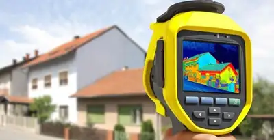 home energy audit service performing exterior thermal inspection to identify energy loss in Charlotte, NC