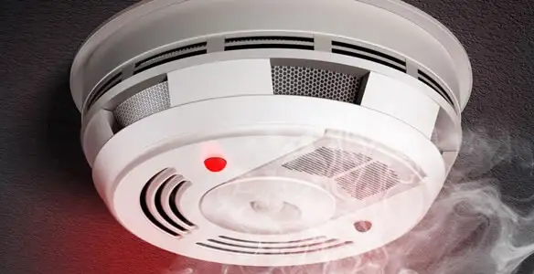Installed smoke detector providing reliable fire detection in Charlotte, NC