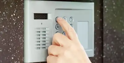 intercom system for home installation services with indoor access control keypad in Charlotte, NC