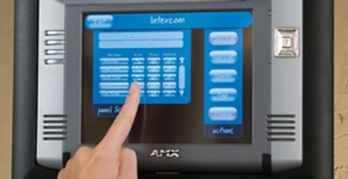 intercom system for home installation services with indoor communication panel in Charlotte, NC