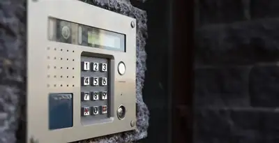 intercom system for home installation services with secure entry communication panel in Charlotte, NC
