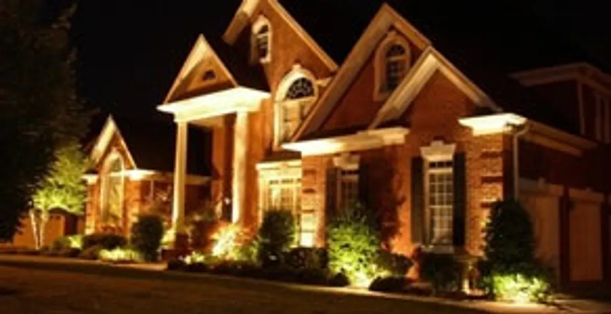 landscape lighting installation services enhancing residential exterior lighting in Charlotte, NC