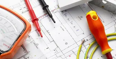 licensed electrician planning and testing electrical systems using professional tools in Charlotte, NC