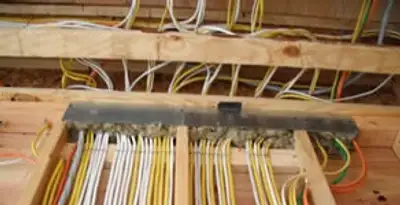 new construction wiring services with organized electrical rough-in performed by licensed electricians in Charlotte, NC