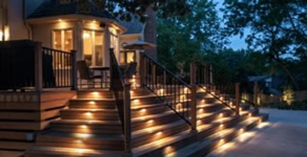 Residential electrician installing outdoor lighting for home safety in Charlotte, NC